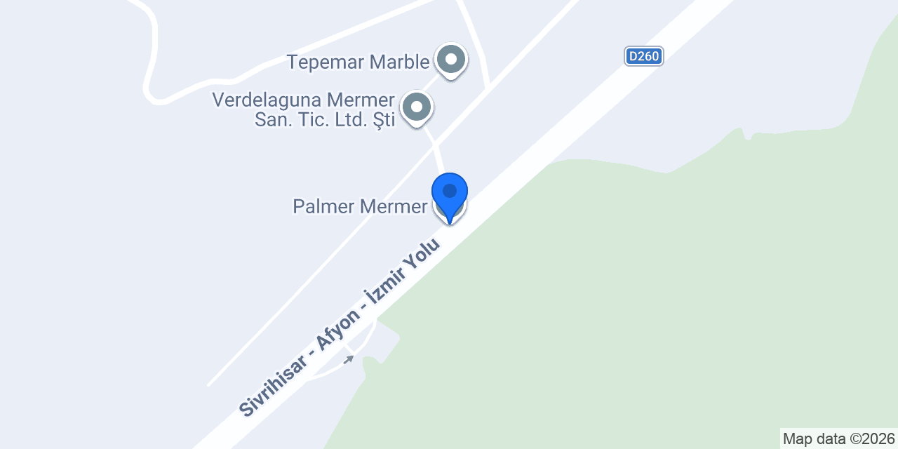 Palmer Mermer konumu