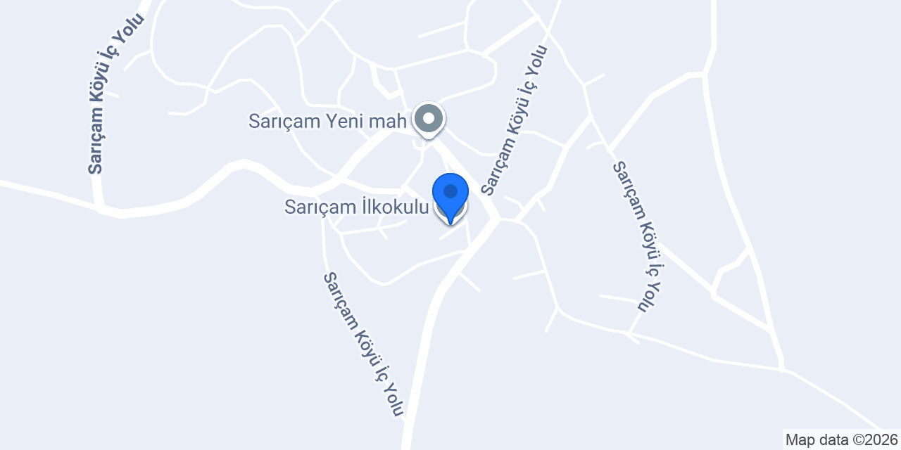 Sarıçam İlkokulu konumu