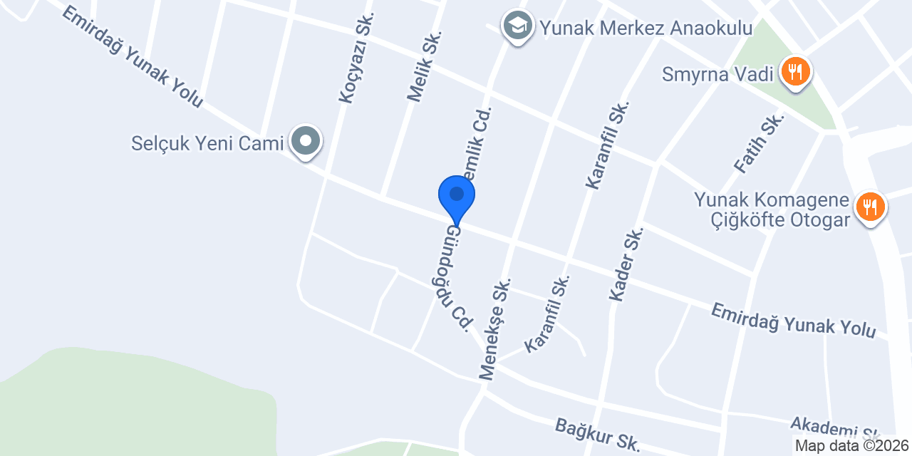 Toprak Mahsülleri Ofisi konumu