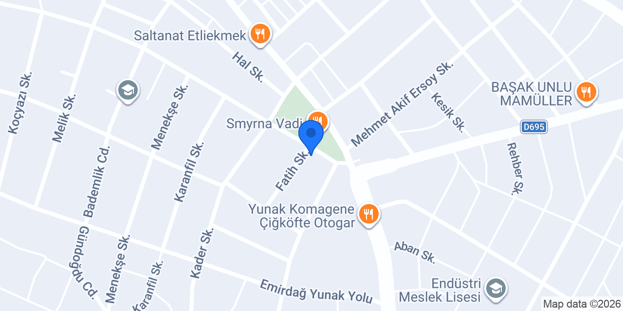 Yunak Gel Gör Çiçekçilik konumu