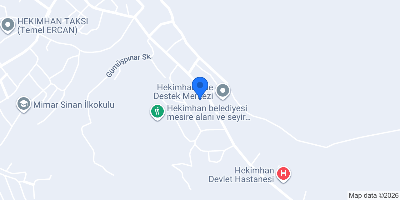Hekimhan Askerlik Şubesi konumu