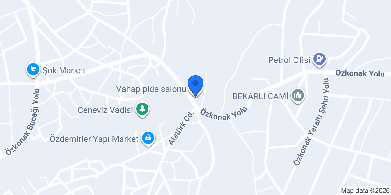 Şah Teknik Atolyesi konumu