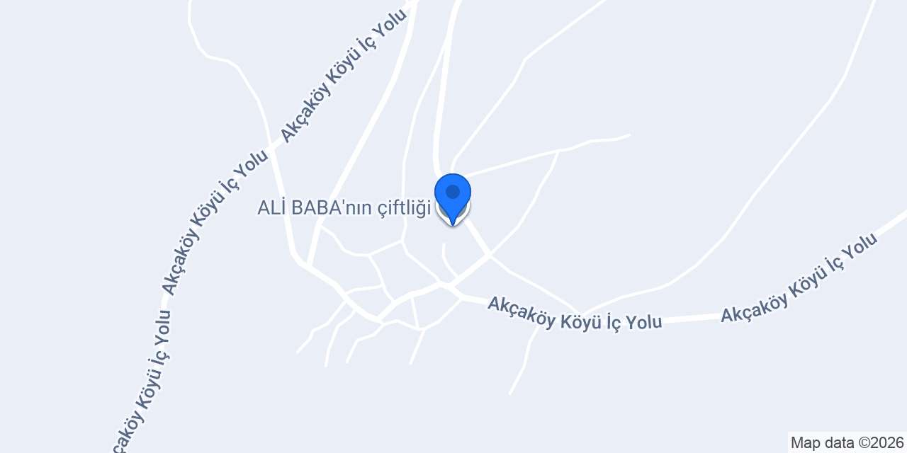 ALİ BABA'nın çiftliği konumu