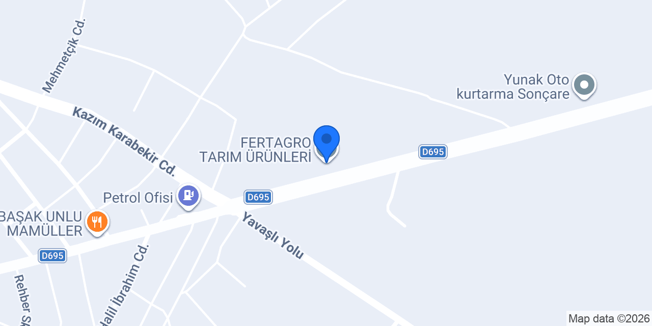 FERTAGRO TARIM ÜRÜNLERİ konumu