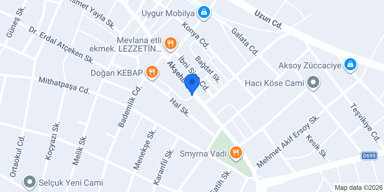 Konya yenioğlu sigorta şubesi konumu