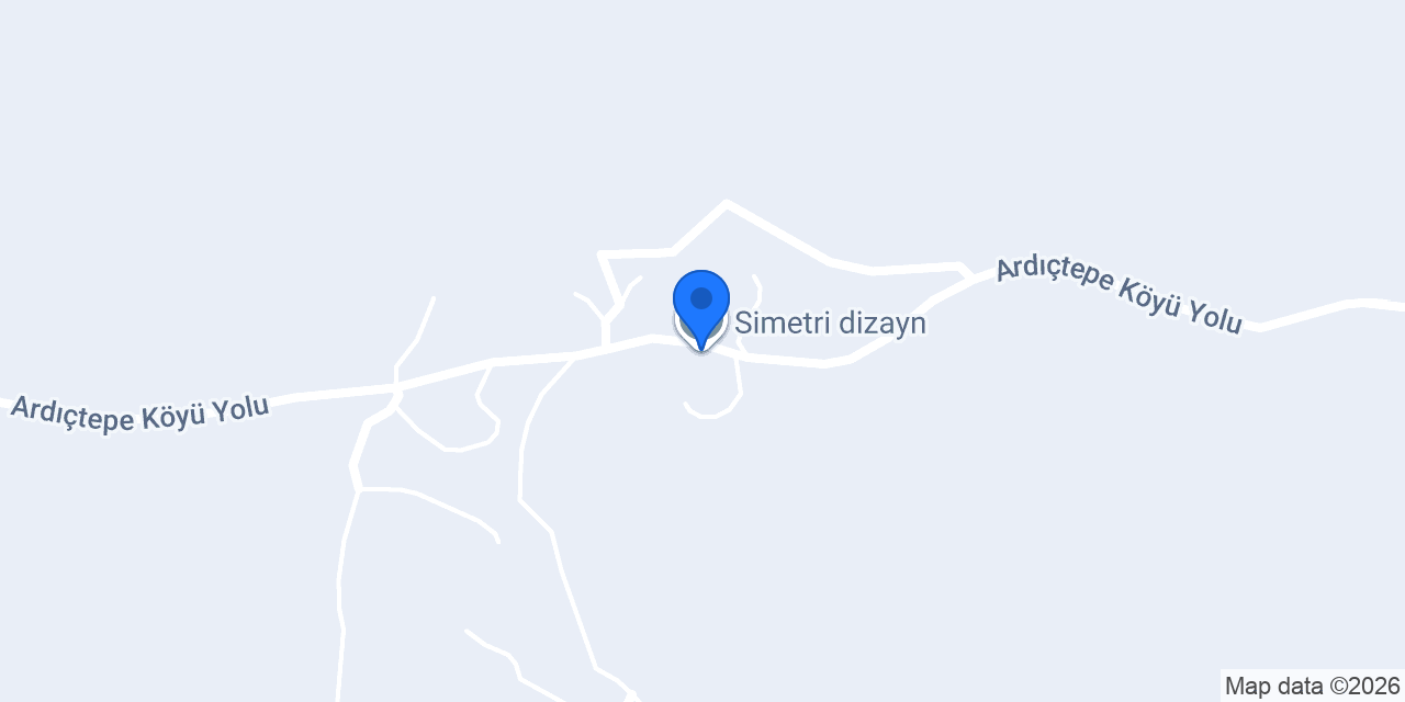 Simetri dizayn konumu