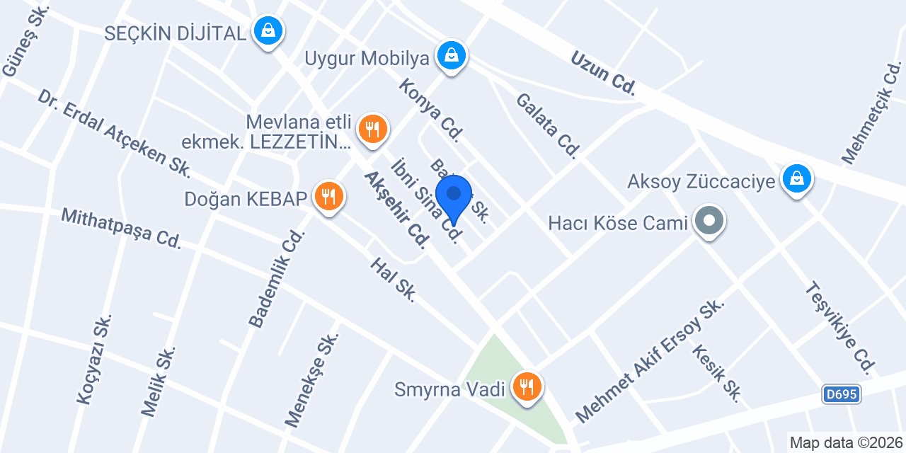 Ayaz Nakliyat konumu