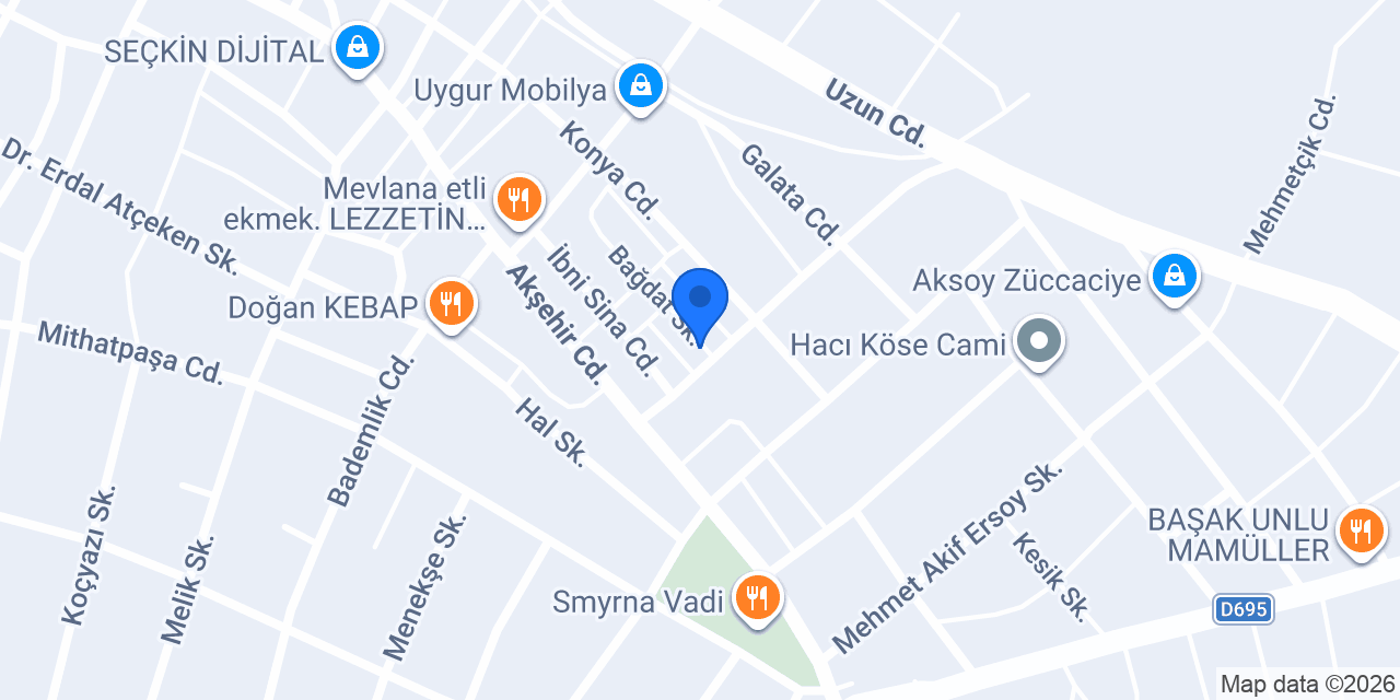 Koç-Vet Veteriner Kliniği konumu