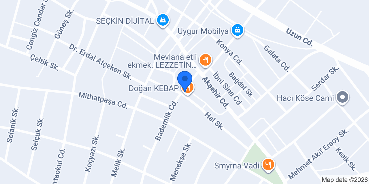 Saray mobilya ABDİL GÜLMEZ konumu