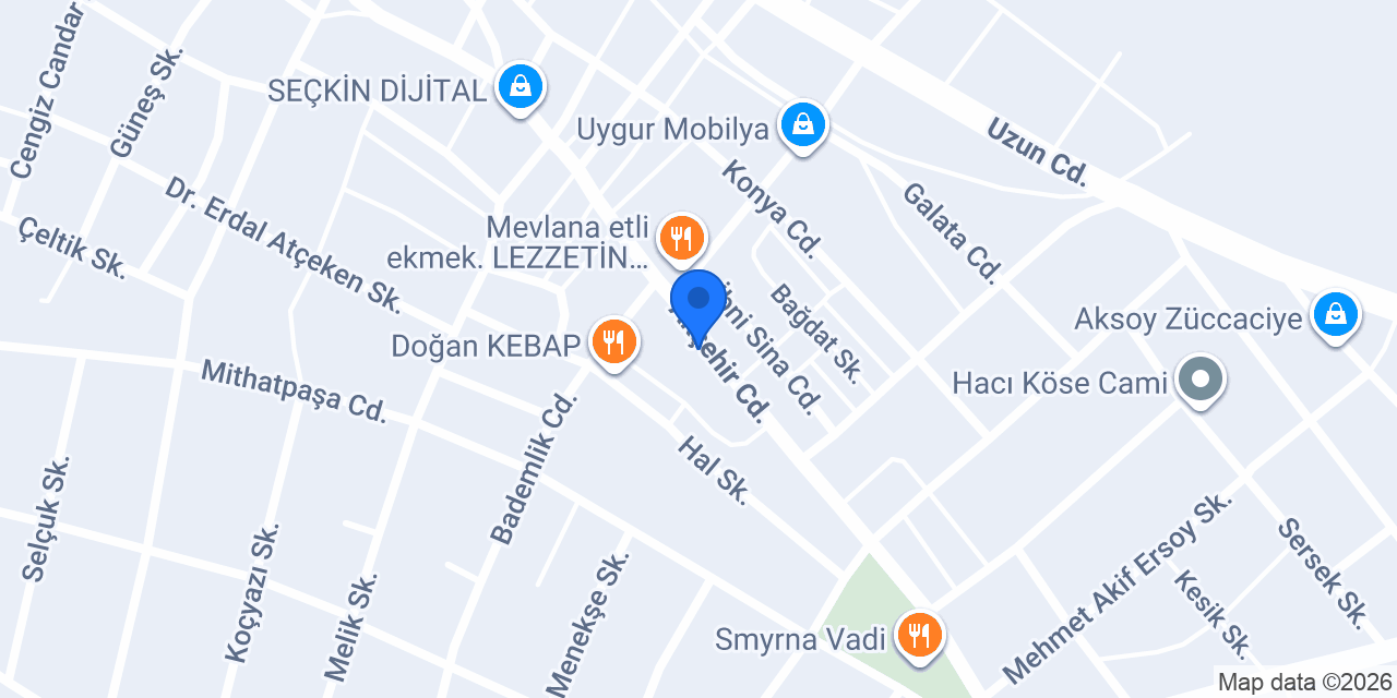 Aygaz Tüp Bayisi konumu