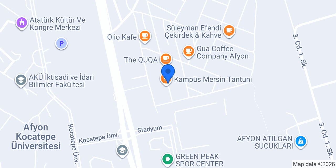 İngiliz Kültür Afyon konumu