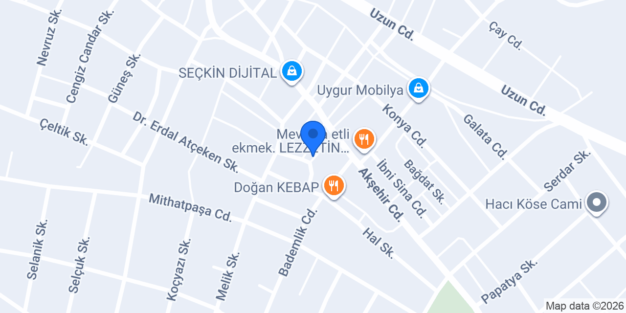 UYSAL GİYİM konumu