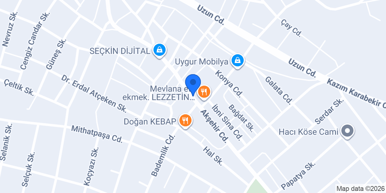 Aksoy Dondurma konumu