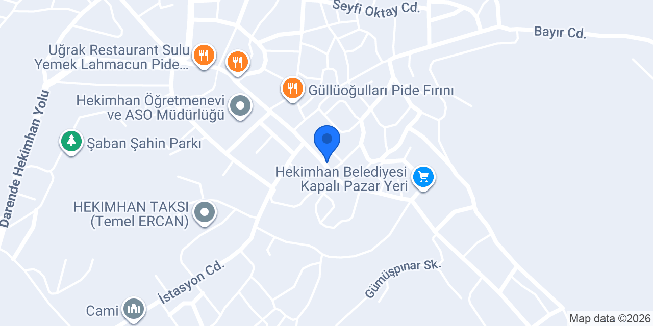 Er-Can Veteriner Kliniği konumu
