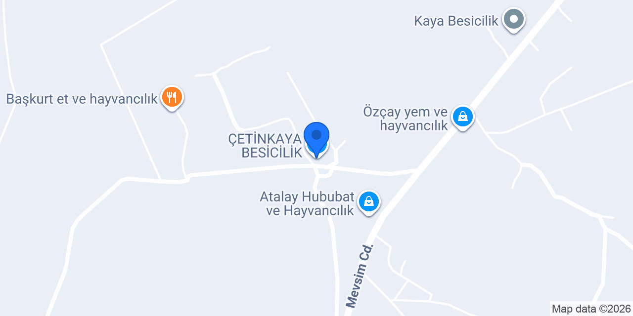ÇETİNKAYA BESİCİLİK konumu