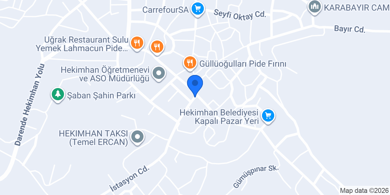 Hekimhan Taksi (ATİLLA KÖSE) konumu