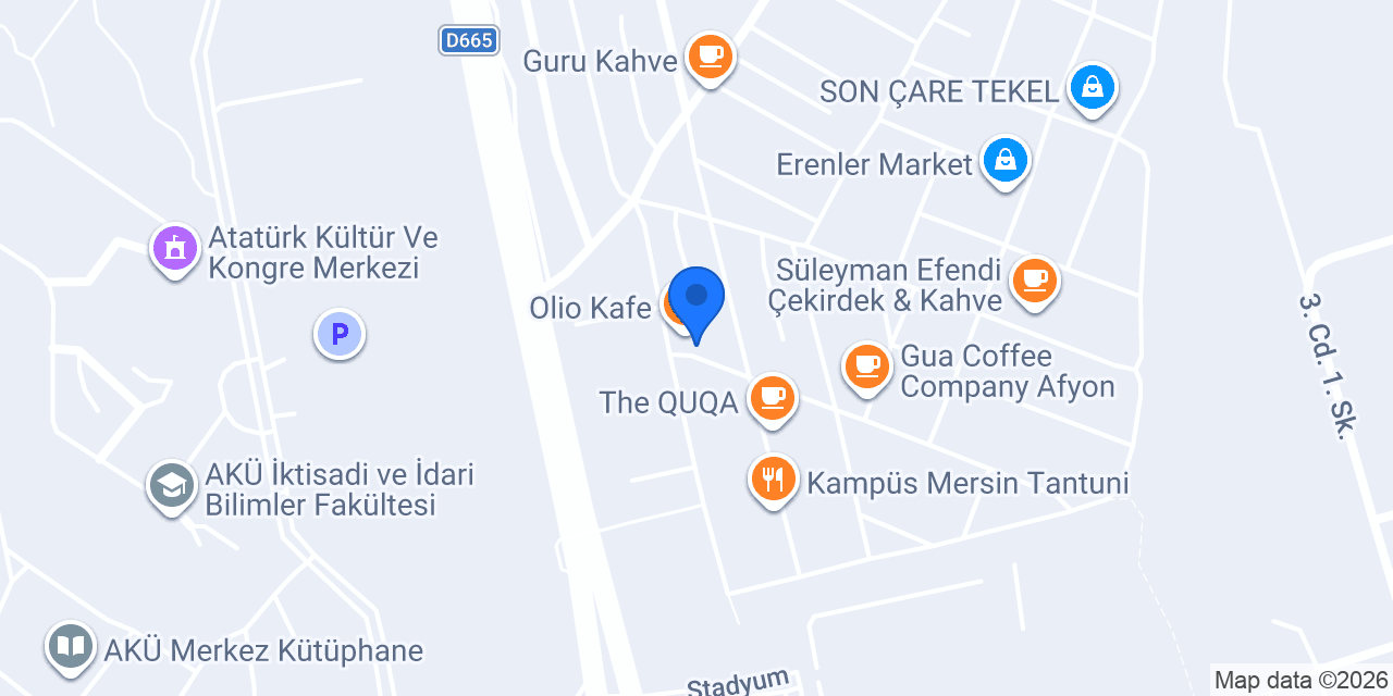 Afyon İtil Life Pansiyon 1 konumu
