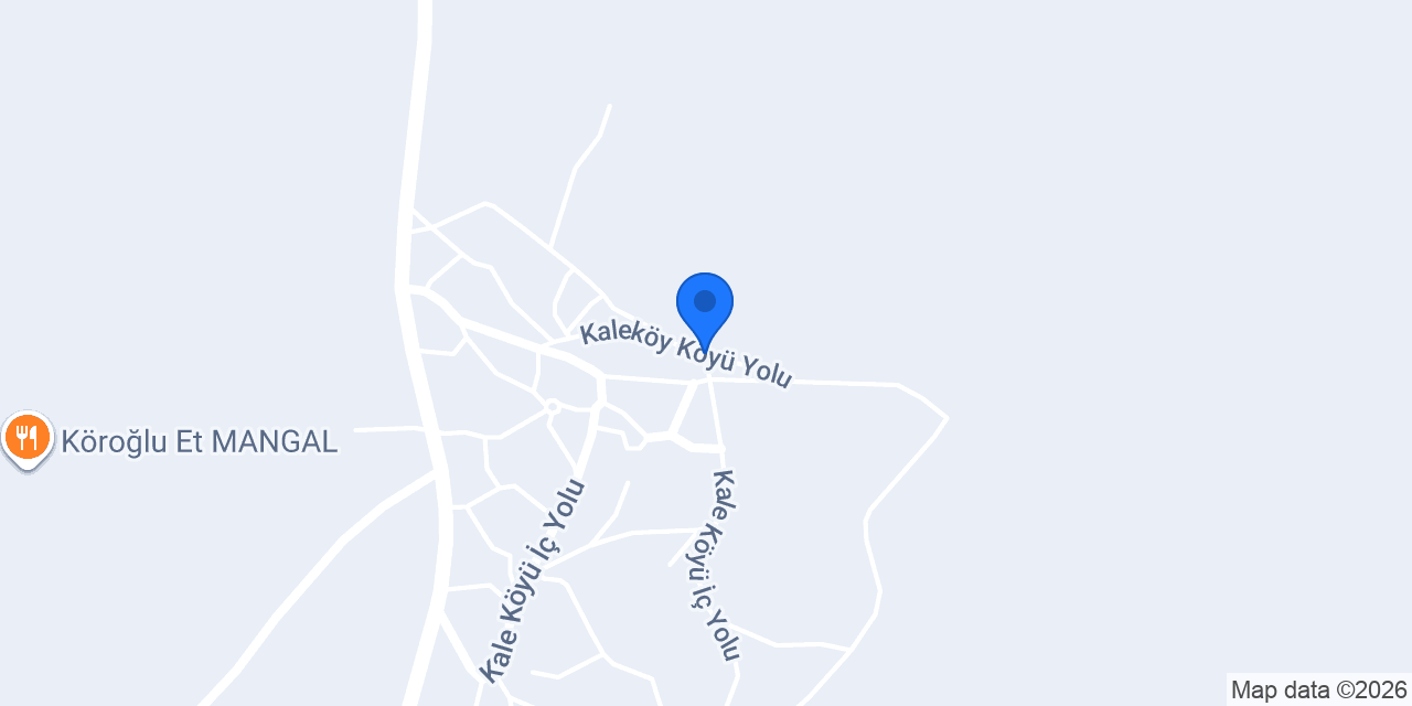 Kale İlköğretim Okulu konumu