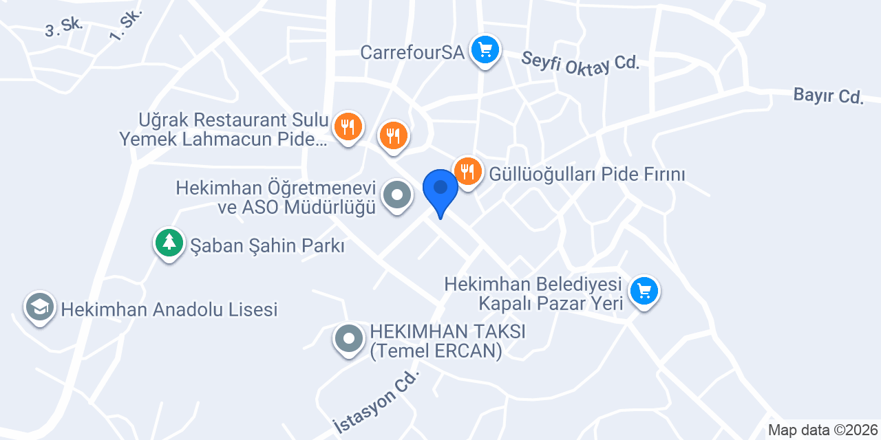Aygaz Tüp Bayisi konumu