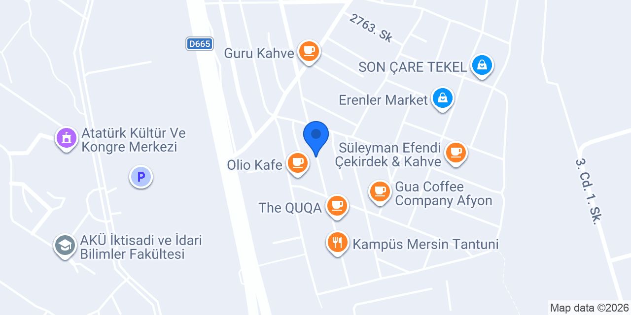 Ravelli Pizza Afyon konumu