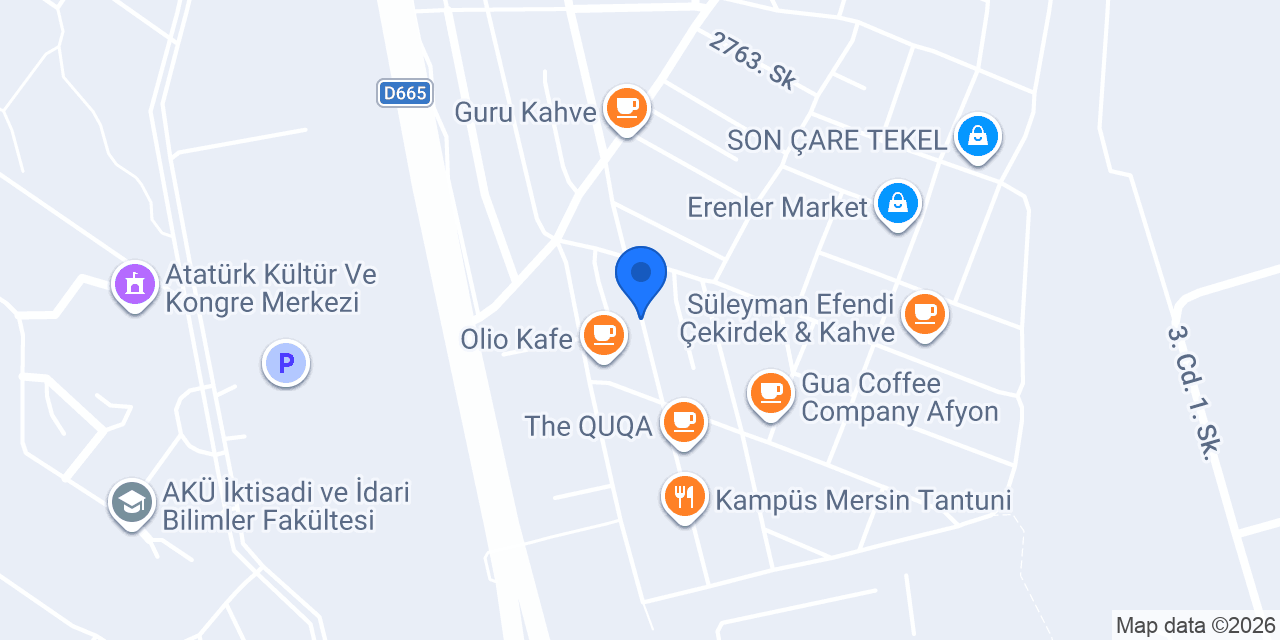 MAGGİO PİZZA ERENLER AFYON konumu