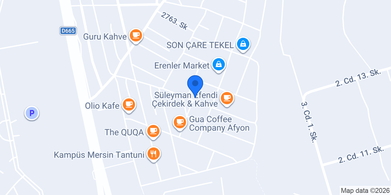 BRITISH TOWN AFYON ERENLER konumu