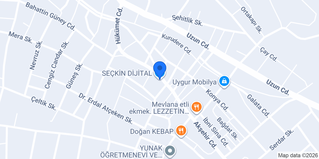 SEÇKİN DİJİTAL konumu