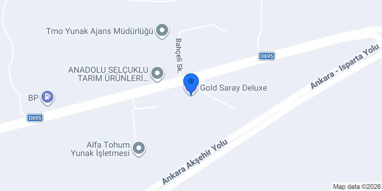 Gold Saray Deluxe konumu