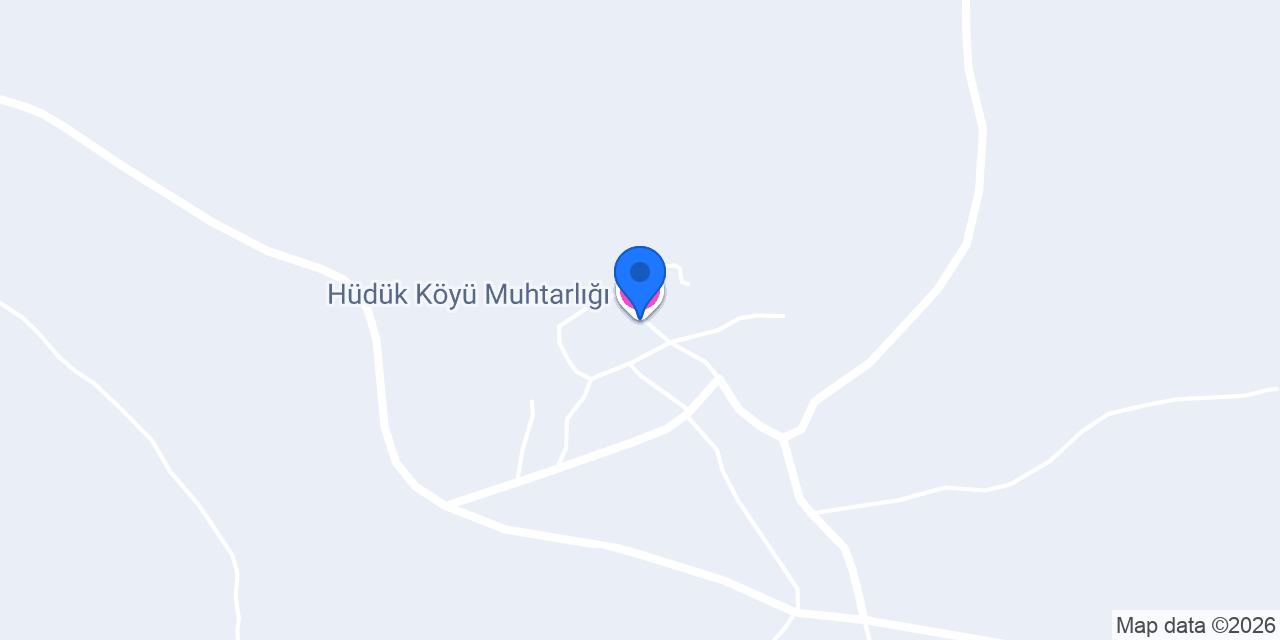Hüdük Köyü Muhtarlığı konumu