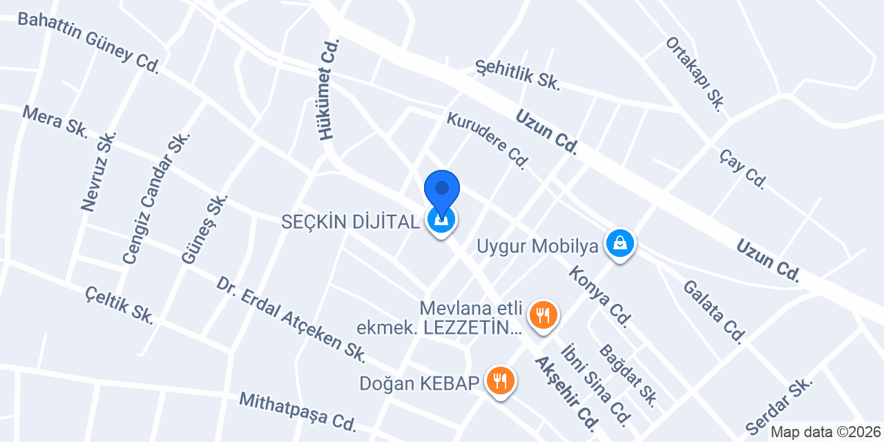 Saray Mobilya konumu