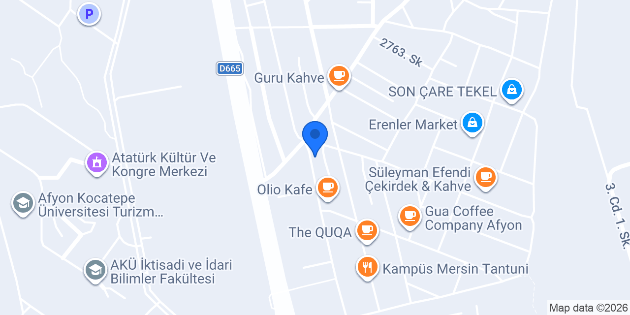 Sistem Emlak Afyon konumu
