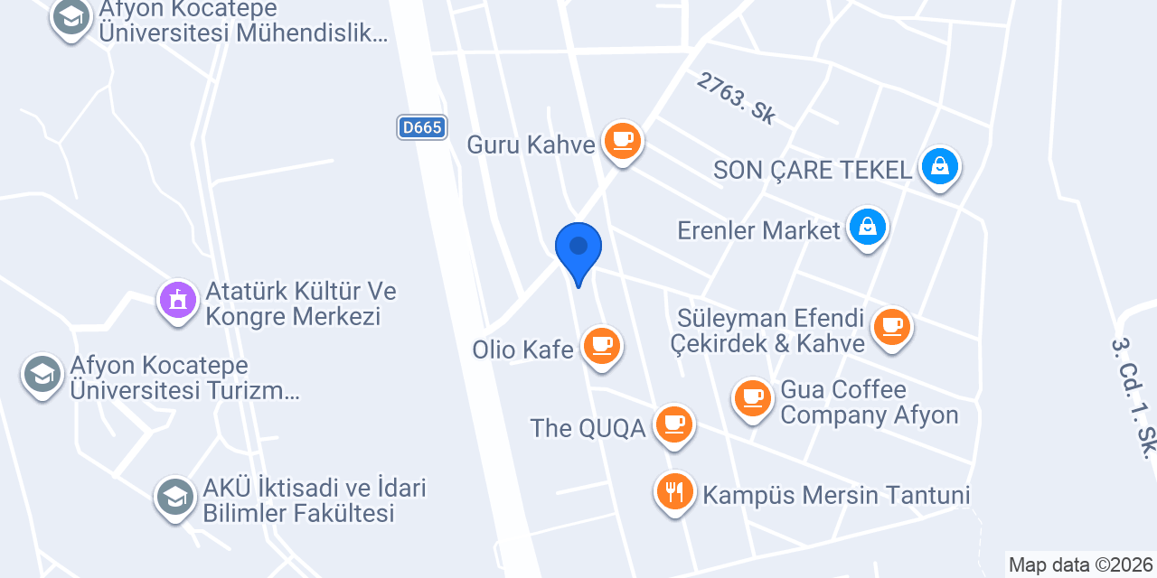 Pınar otel konumu