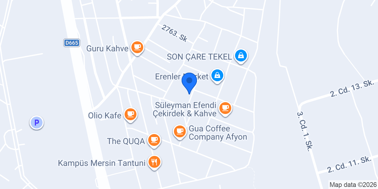Yanu Cafe konumu