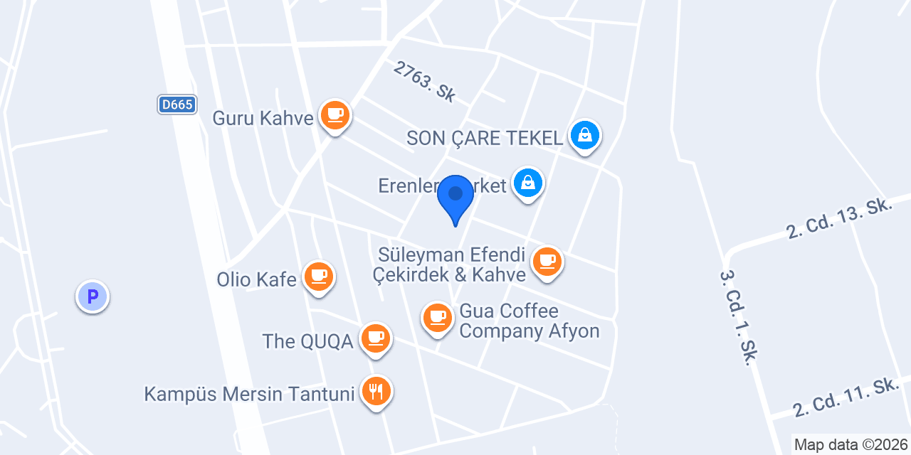 Damla Kozmetik konumu