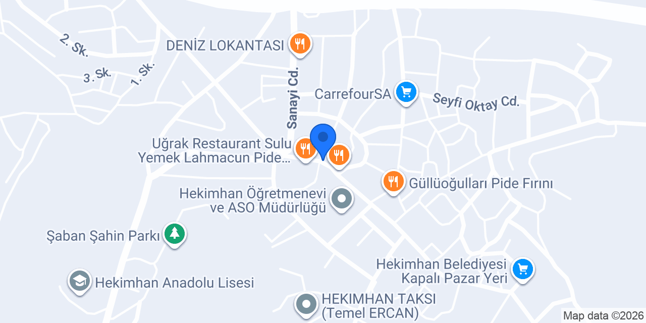 Han Eczanesi konumu