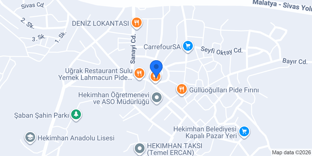 Hekimhan Kooperatifi konumu