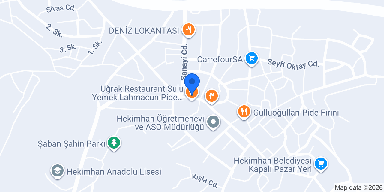 Genç Ticaret konumu