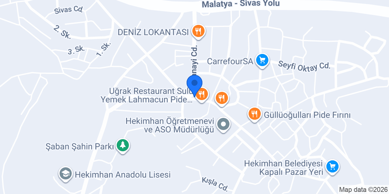 Yılmaz Eczanesi konumu