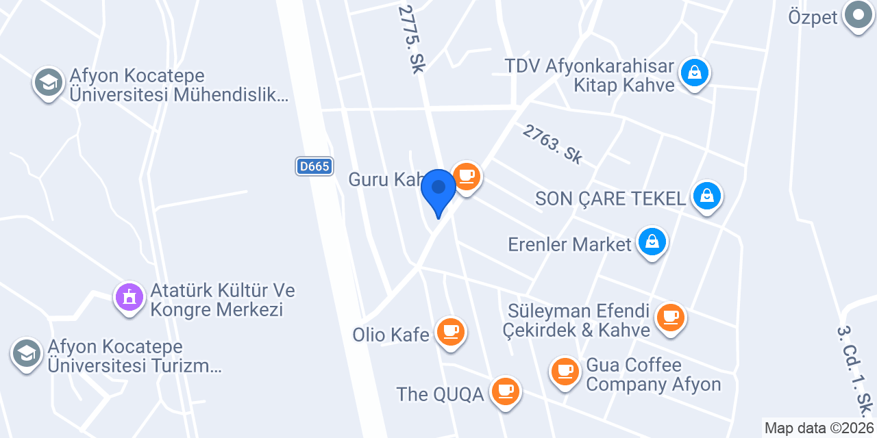 Ortaköy kahvecisi konumu