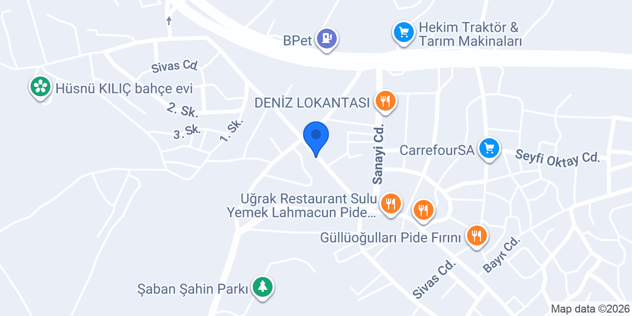 KILIÇ DOĞALGAZ VE YAPİ MARKET konumu