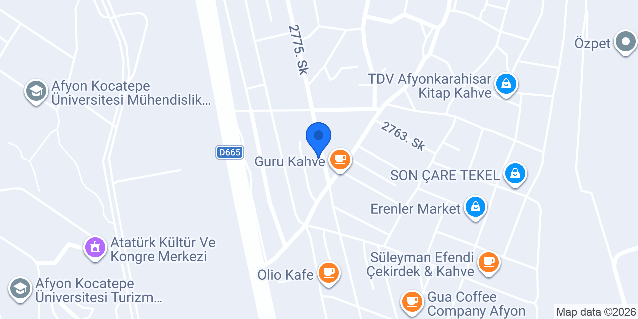 Jülyet Cafe konumu