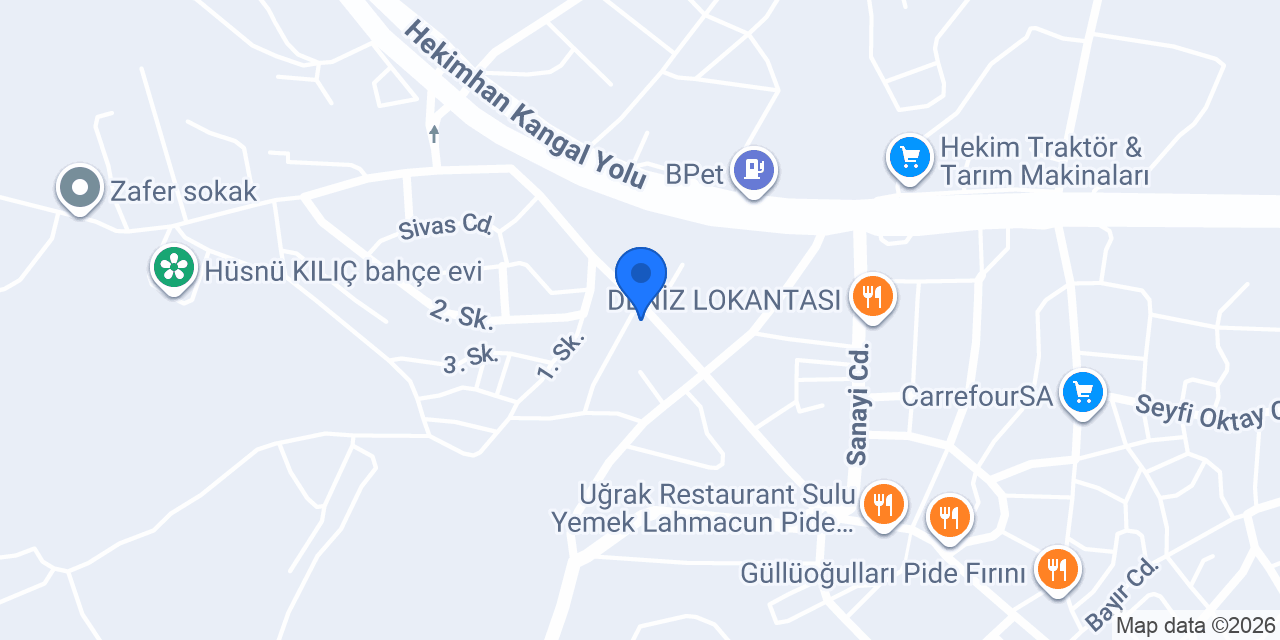 İnekçioğlu Pide Fırını konumu