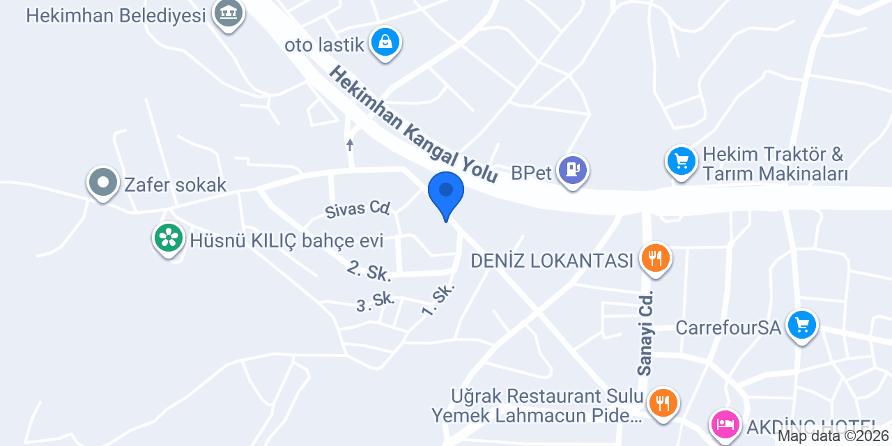 Atatürk İlkokulu konumu