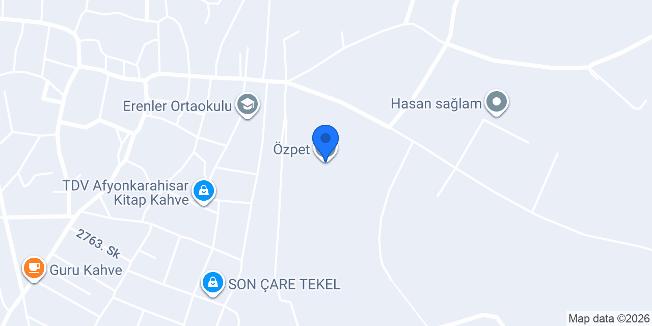 Özpet konumu