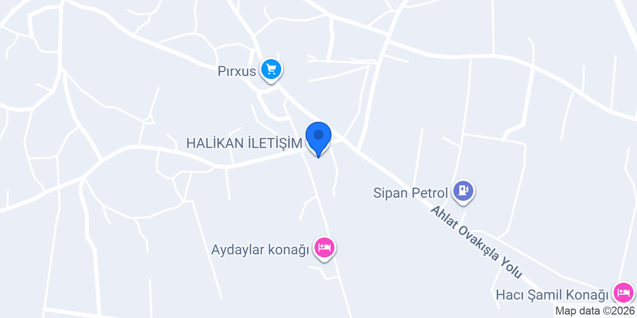 HALİKAN İLETİŞİM konumu