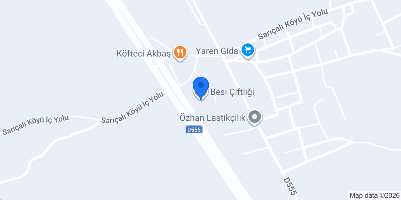Besi Çiftliği konumu