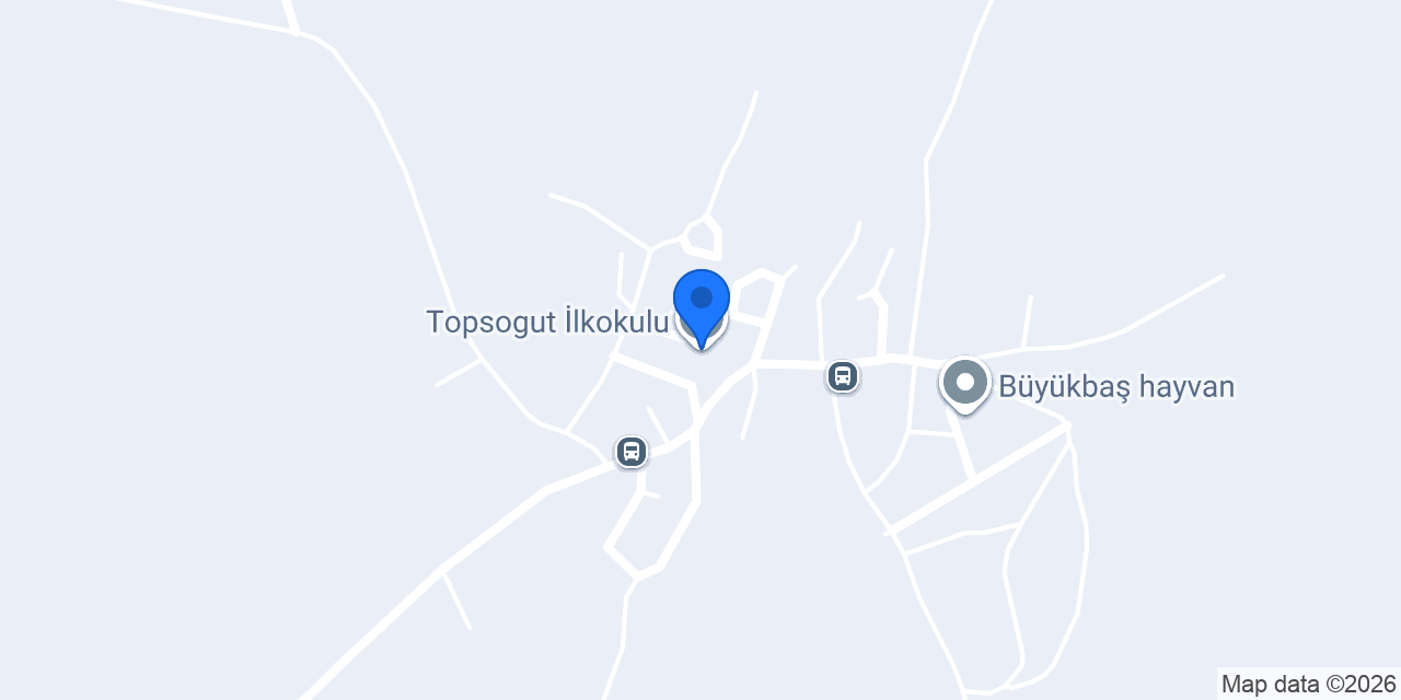 Topsogut İlkokulu konumu