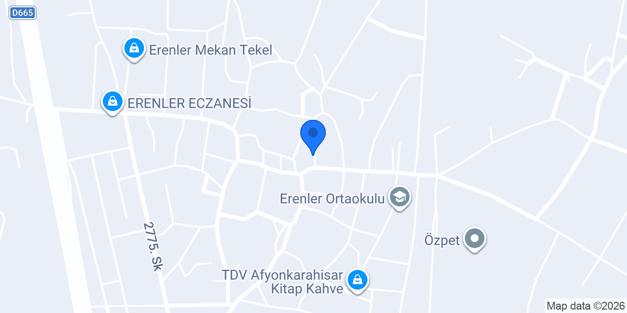 Afyon Taksicim konumu