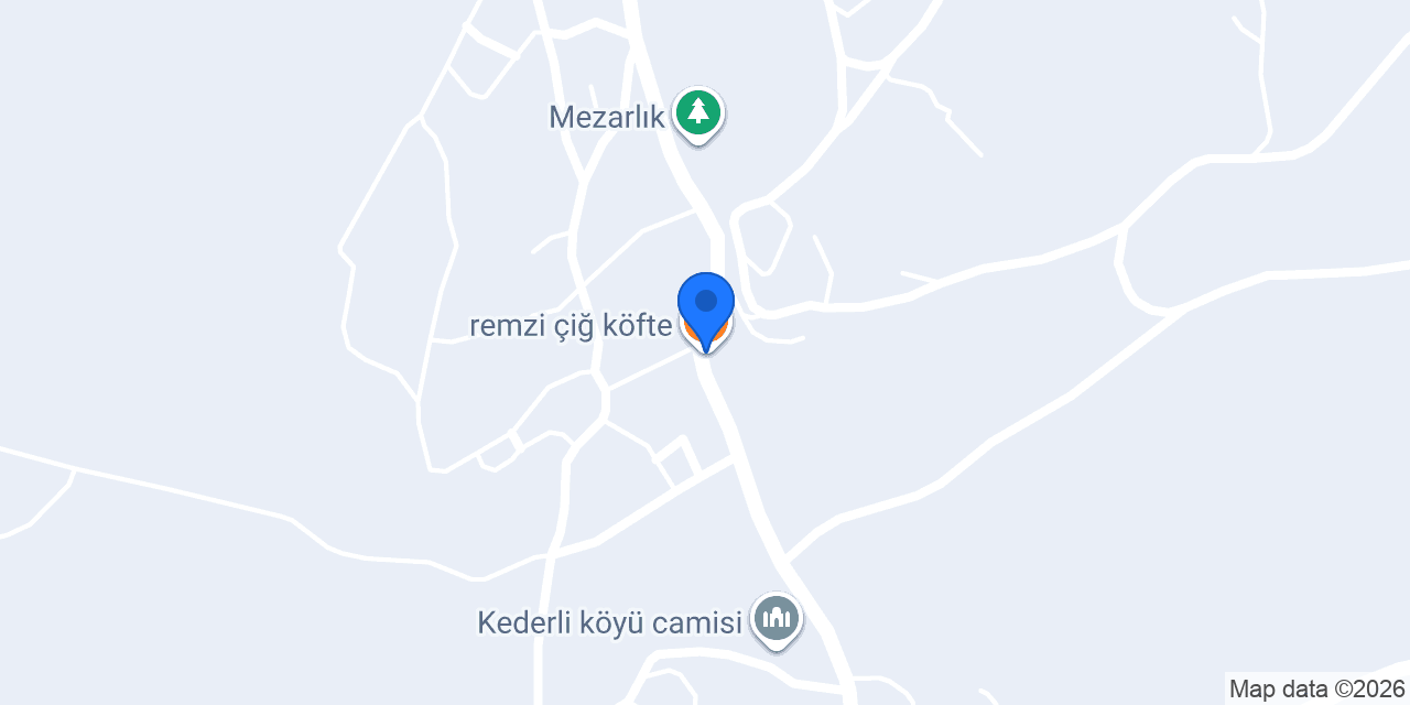 Kederli Köyü Muhtarlığı konumu