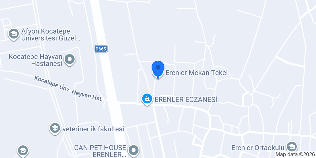 Erenler Mekan Tekel konumu